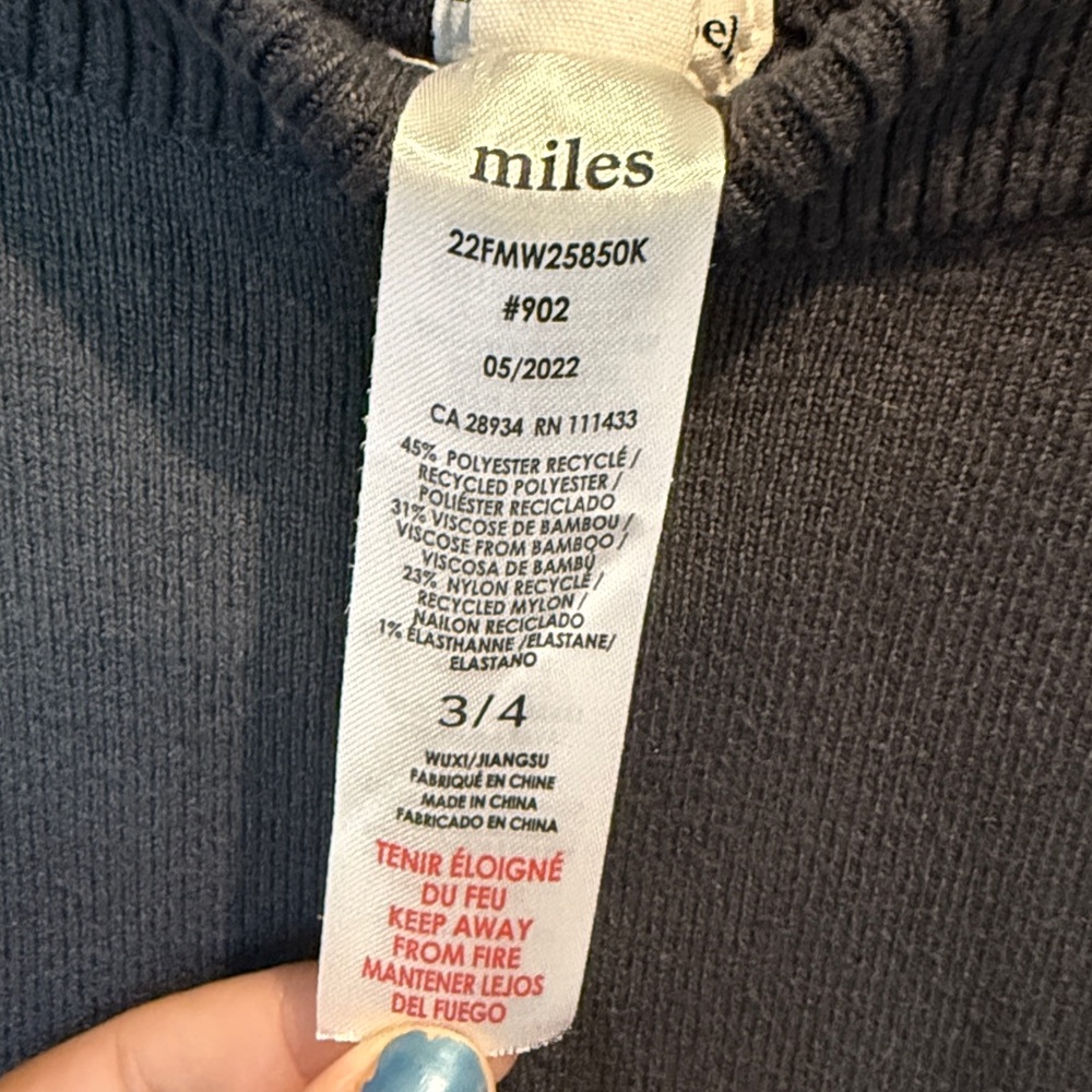 Floral Sweatshirt and Grey Leggings Set 3/4Y - Picture 5 of 6